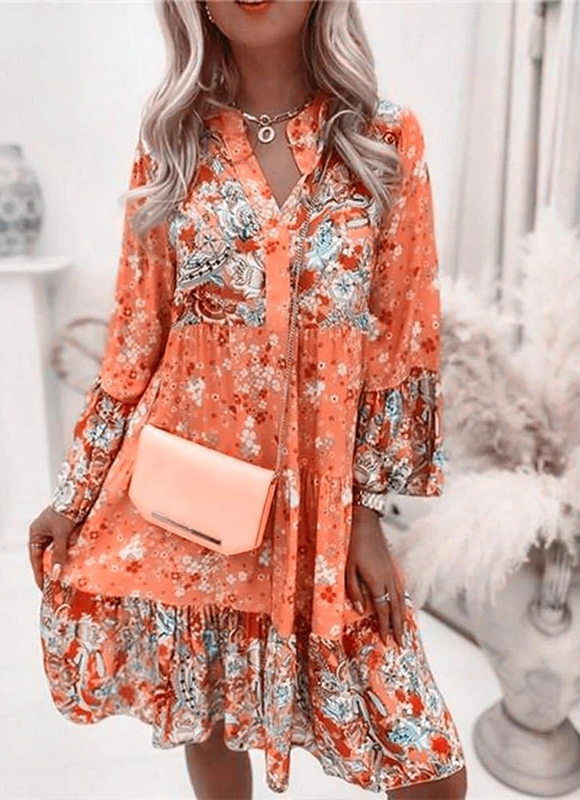 Valenzora | Floral dress - Radiant in summer
