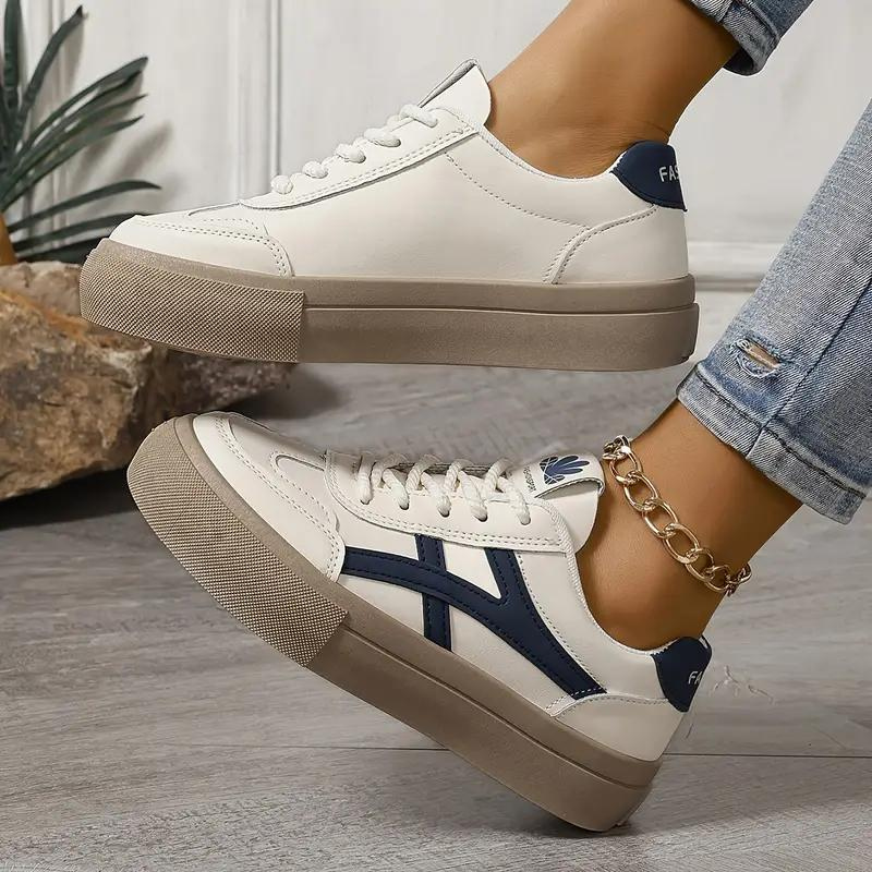 Valenzora | Sneakers, Thick Sole, Lace-up, Low Top Sneakers, Skate Shoes