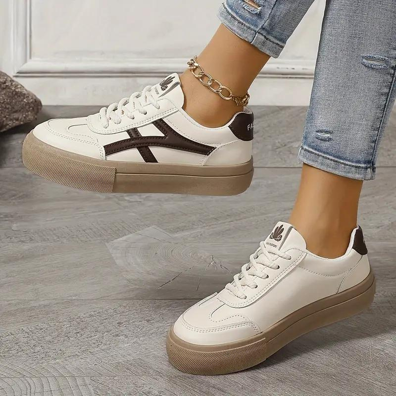 Valenzora | Sneakers, Thick Sole, Lace-up, Low Top Sneakers, Skate Shoes
