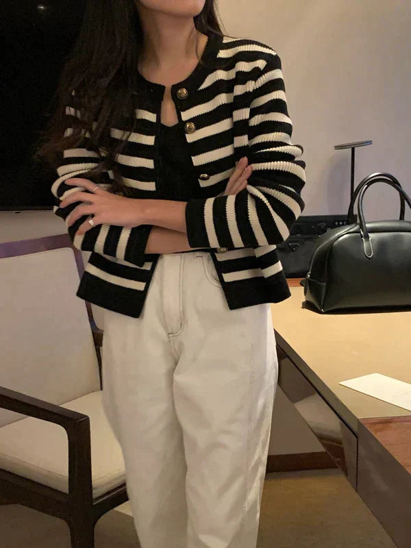 Valenzora Stripes - Elegante gestreifte Jacke