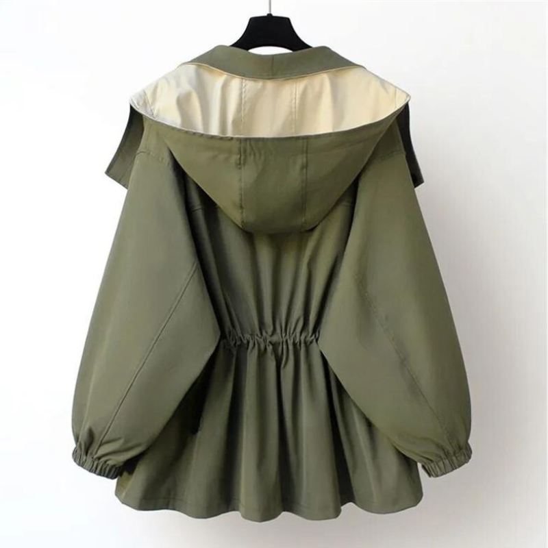 Valenzora | Waterproof Hooded Rain Jacket Women's Jacket