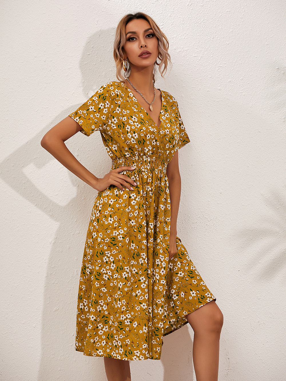 Valenzora | Damen-Blumenkleid