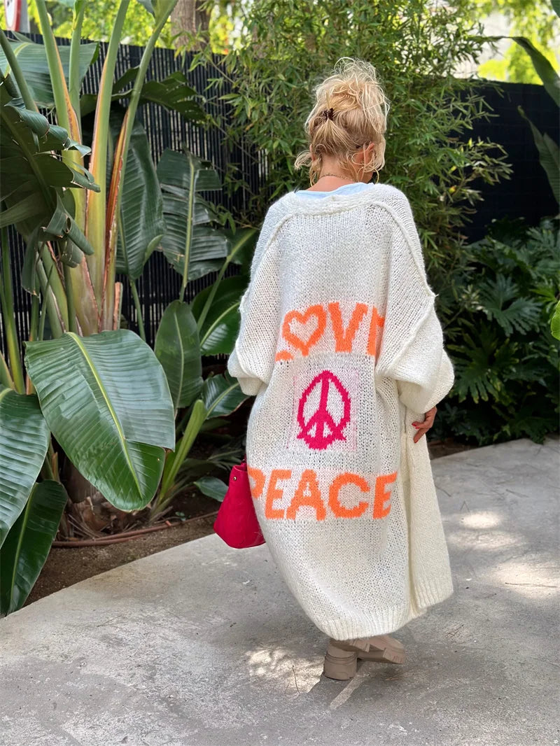 Love and Peace Cardigan
