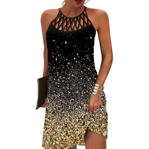 Isabeau™ Damen Halter-Sommerkleid