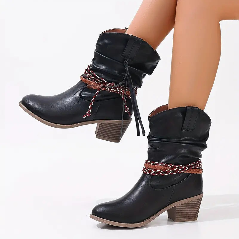 Valenzora | Western boots with cowboy look