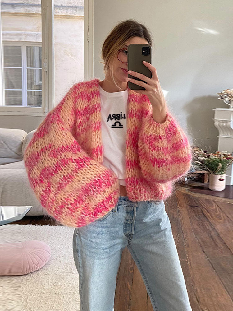 Valenzora | Warm Open Chunky Knit Vest for Women