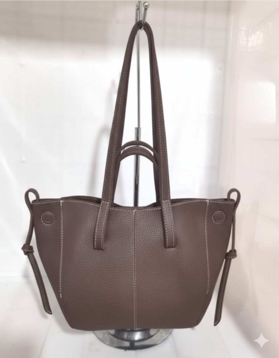 Valenzora | Luxuriöser Leder-Shopper