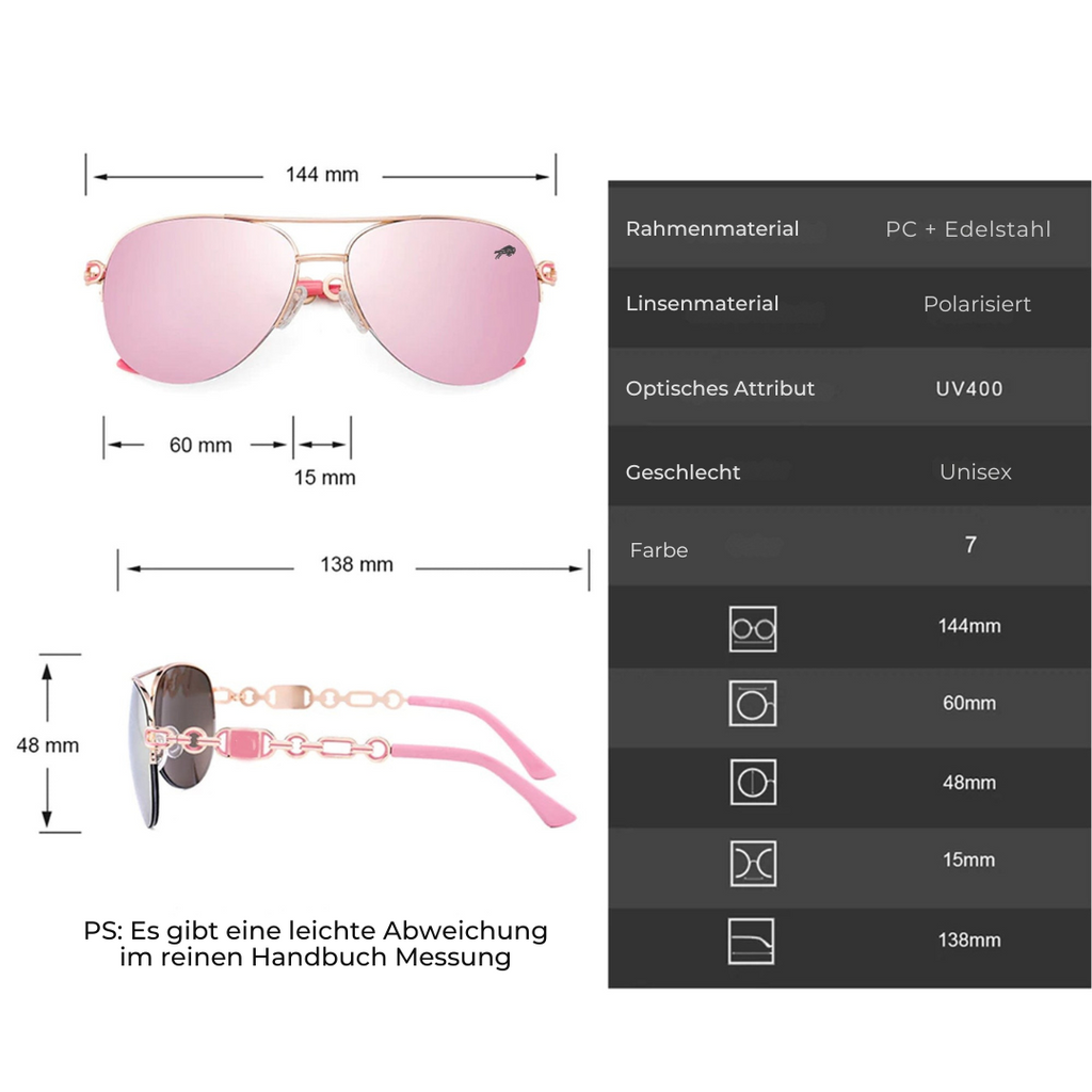Valenzora | Polarisierte Sonnenbrillen für Damen