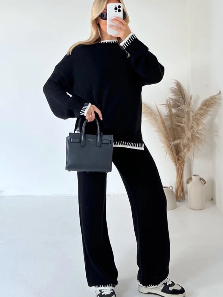 Knitted Loungewear Set