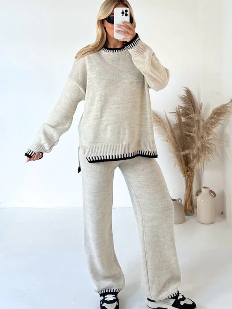 Knitted Loungewear Set