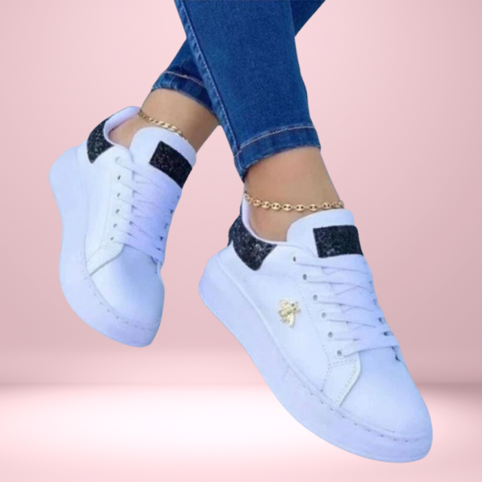 Valenzora | Sneakers Step In style With our shimmering, glitter-embellished sneakers