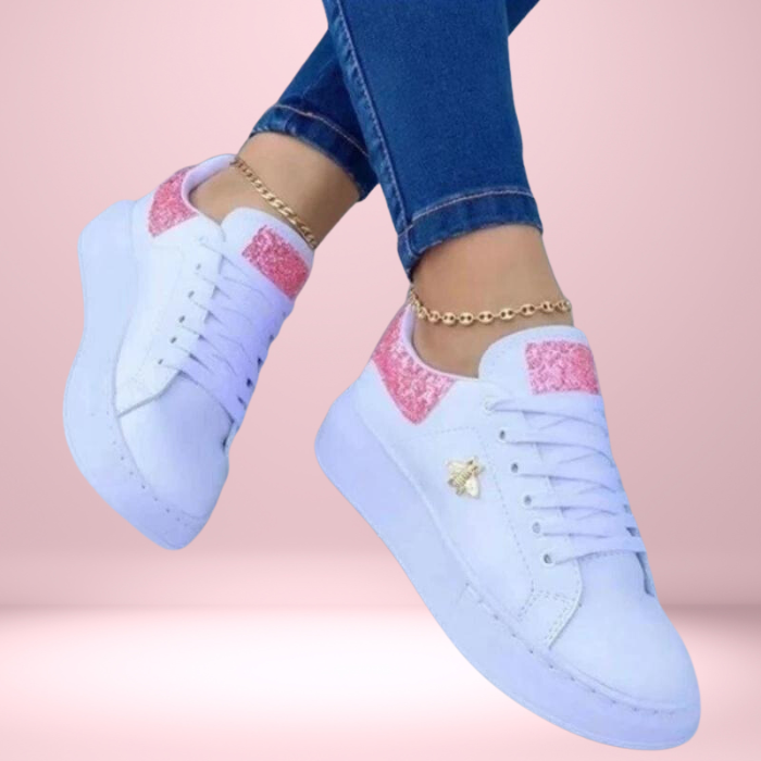 Valenzora | Sneakers Step In style With our shimmering, glitter-embellished sneakers