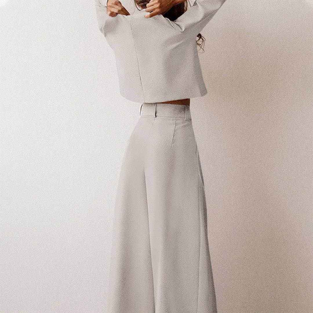 Valenzora | Long-sleeved and wide-leg trousers for women