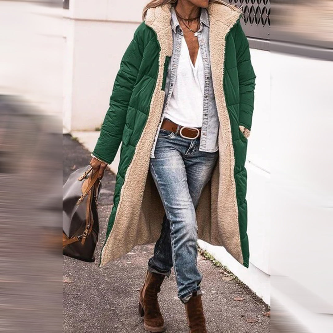 Valenzora | Wende-Pufferjacke für Damen – Stylische und warme Winterjacke