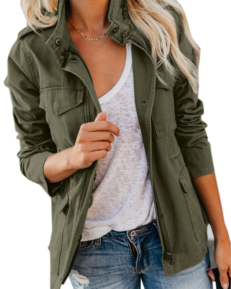 Transitional jacket with pockets