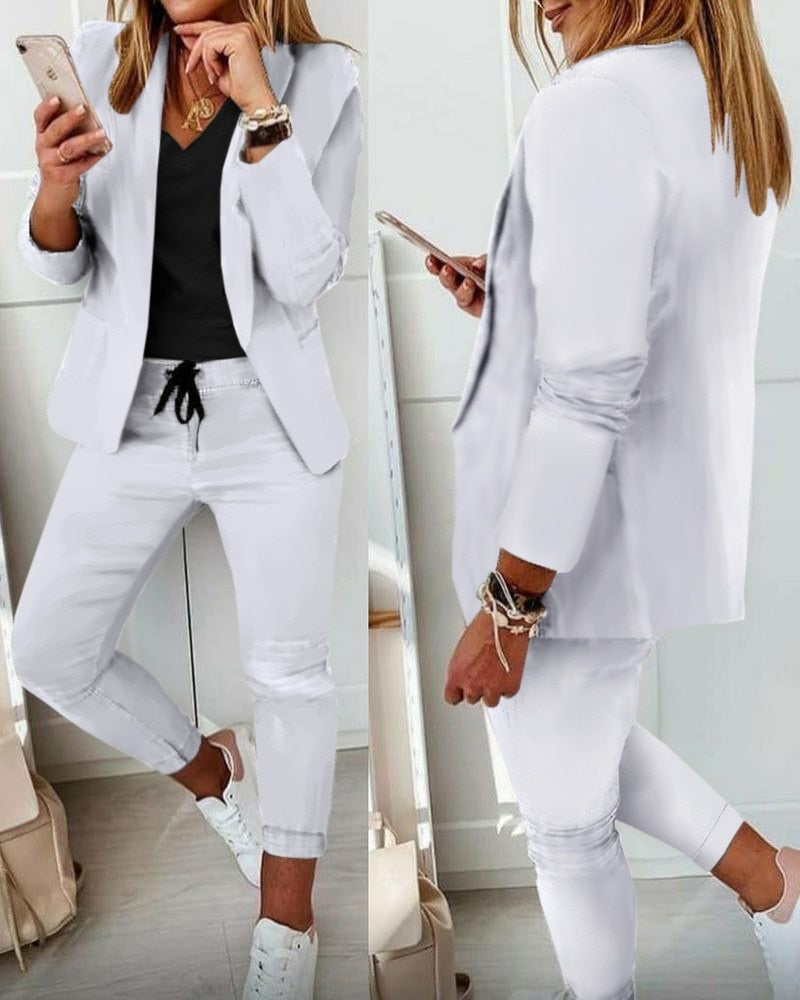 Valenzora - Blazer und Hose als Set