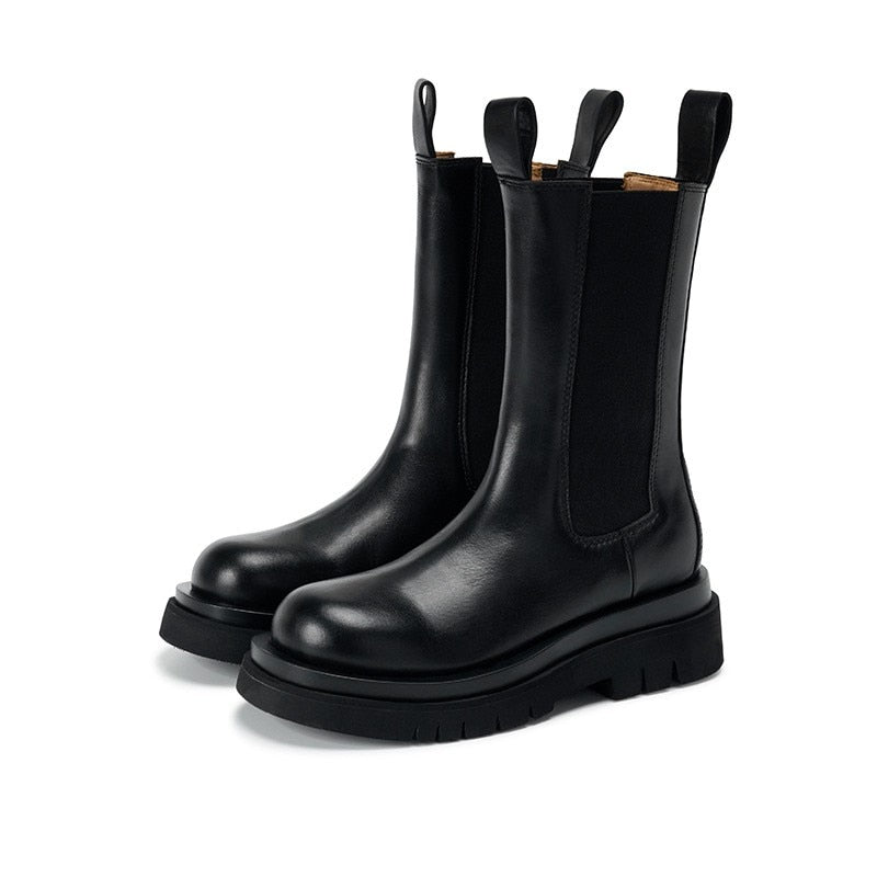 Valenzora | Klassische Lederstiefel