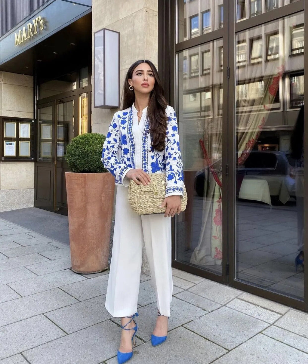 Valenzora - Floral cardigan