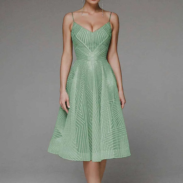 Ein Kleid voller Eleganz und Anmut.