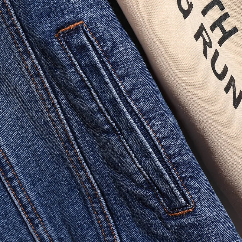 Valenzora | Sleeveless denim vest in military style for outdoor use