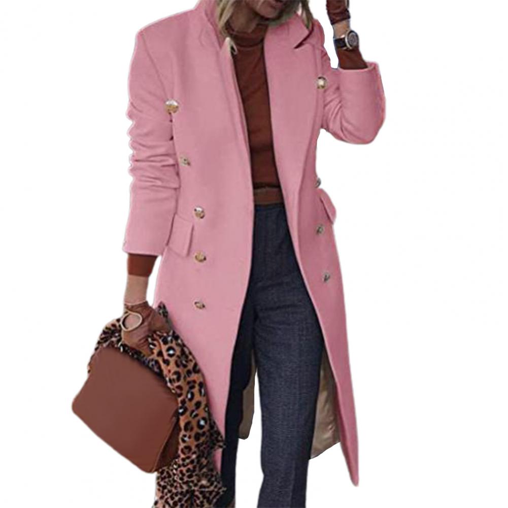 Valenzora Double-breasted coat