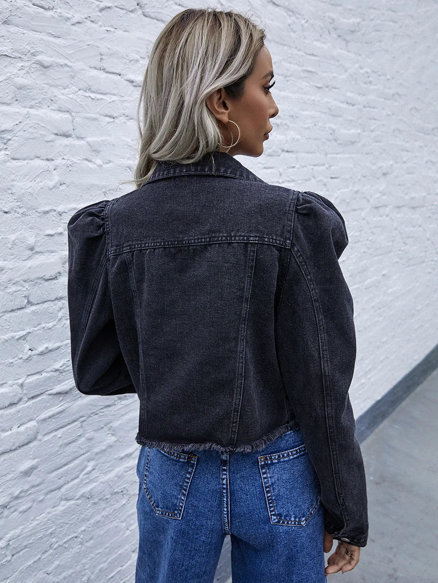 Valenzora | Damen Jeansjacke - Zeitlose Eleganz