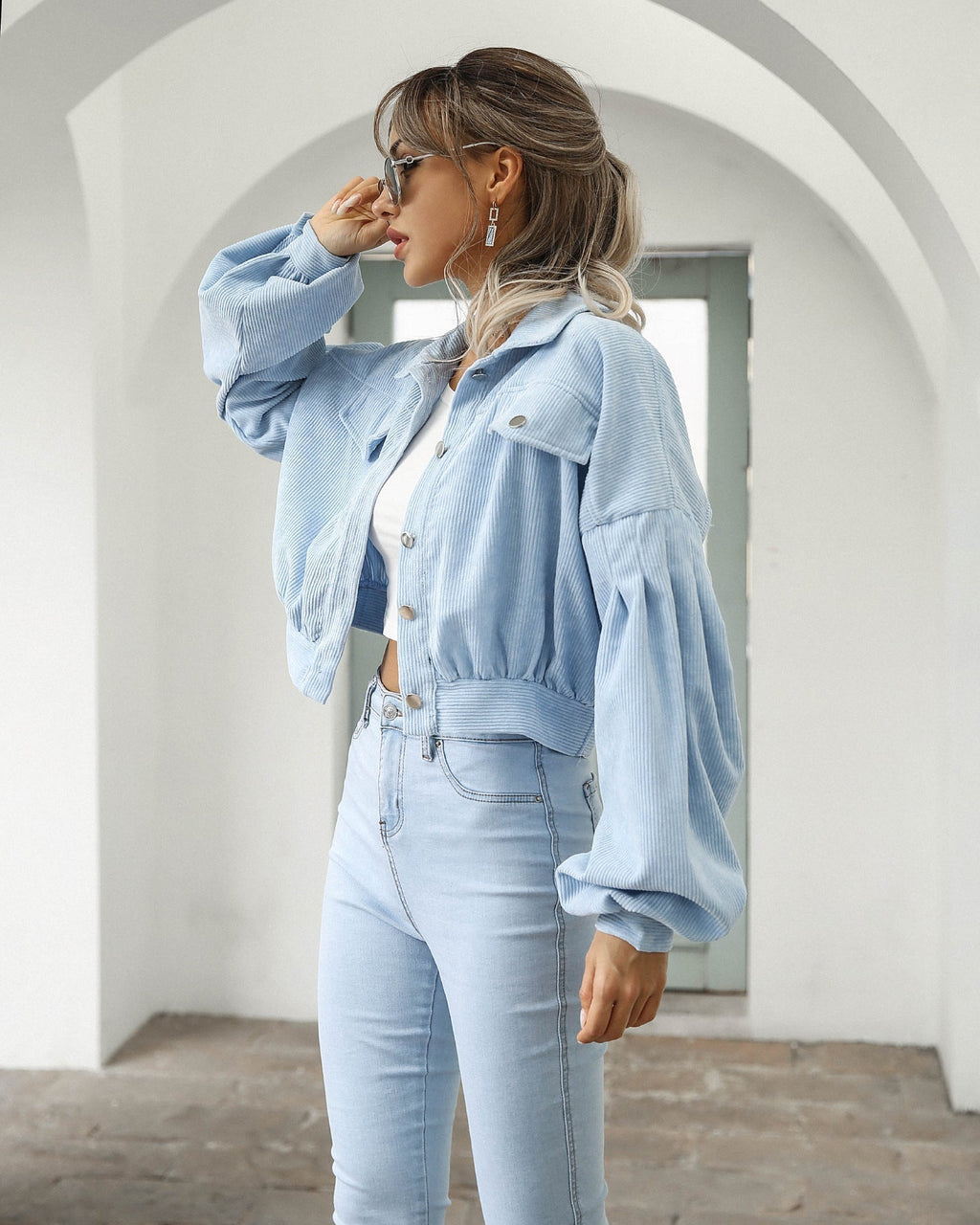 Valenzora | Stylische Cordjacke für Damen