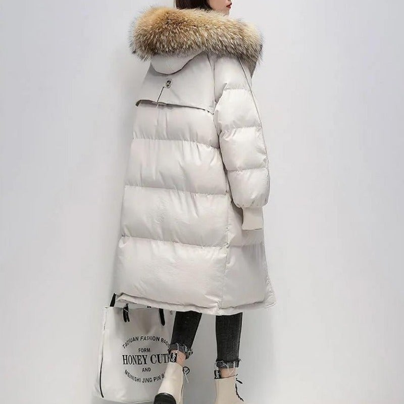 Valenzora | Damen-Winterjacke mit Fell
