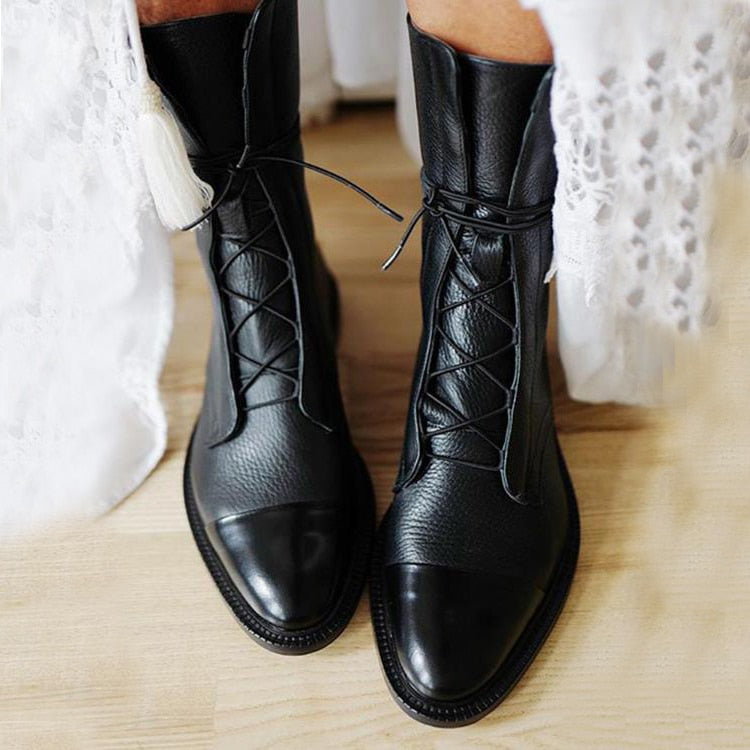 Valenzora | Stiefel mit Absatz - Schwarz - Hohe Qualität & Komfort - Für jeden Anlass