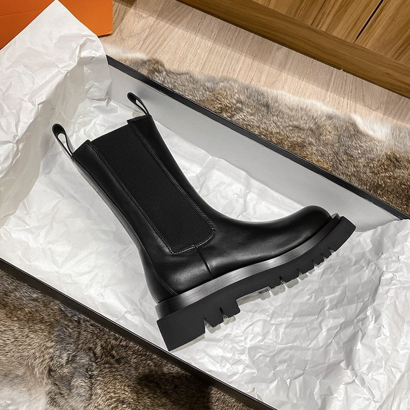 Valenzora | Klassische Lederstiefel