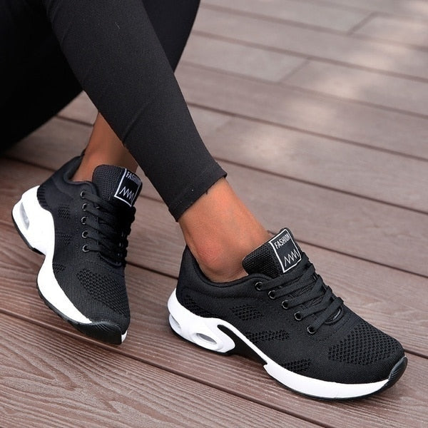 Valenzora | Breathable Air Cushion Sneakers for Women