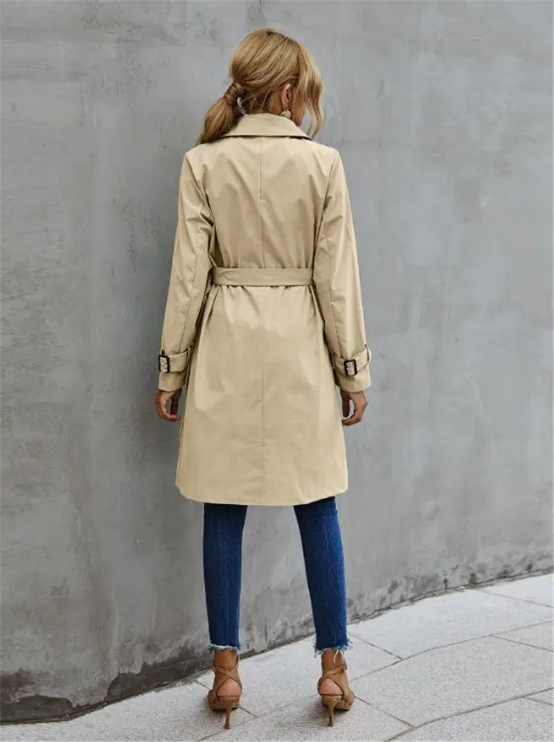 Valenzora and Winter Trench Coat Jacket Women