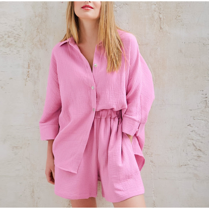 Valenzora | Linen Two-Piece Summer Set