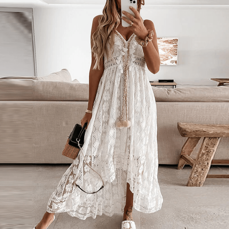 Valenzora | Dress - Jasmine lace dress for a refined look