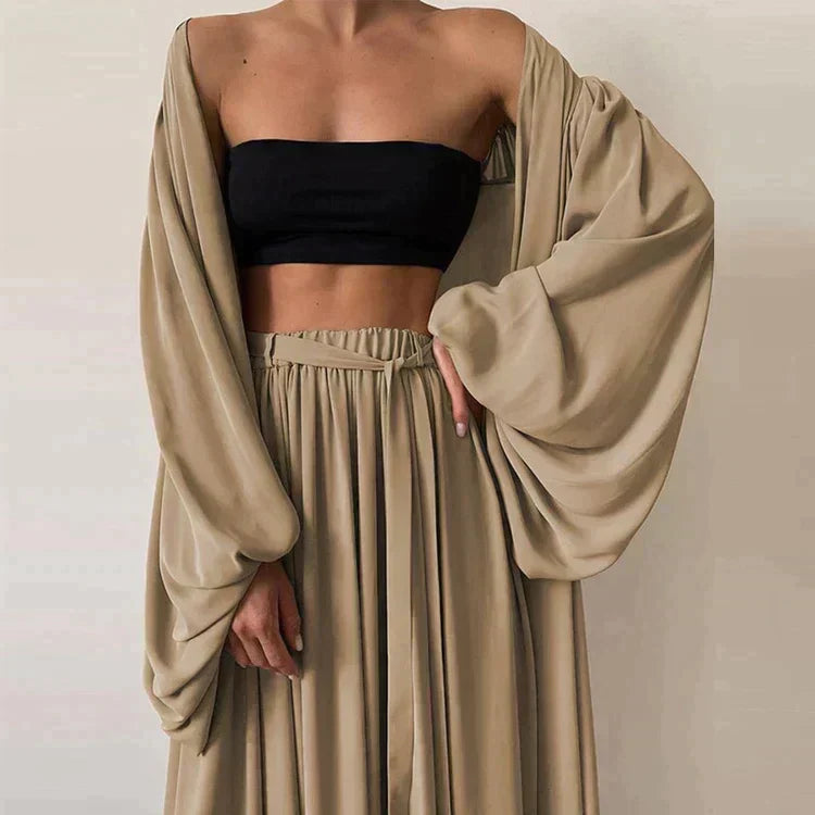 Valenzora | Schönes 3-teiliges Set für Damen – Elegant & vielseitig für jeden Anlass