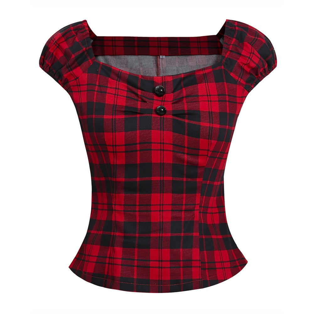Valenzora | Kariertes Vintage-Hemd