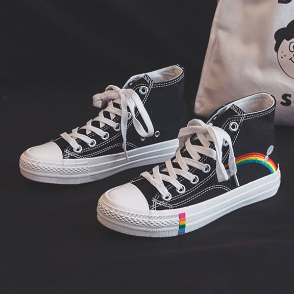 Valenzora | Proudly Yours high-top sneakers