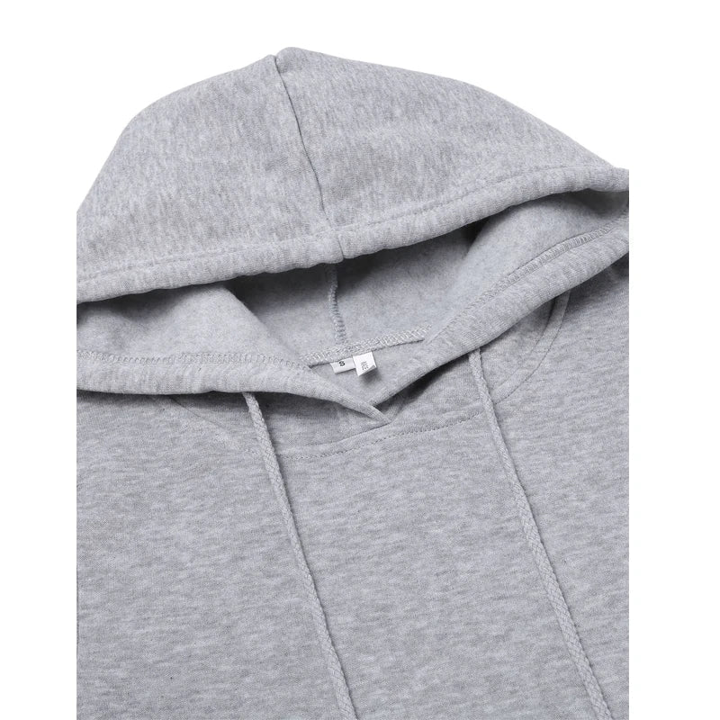 Valenzora - Sweatshirt dress with hood