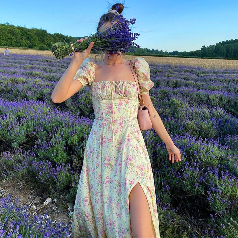 Valenzora - Vintage dress with bow