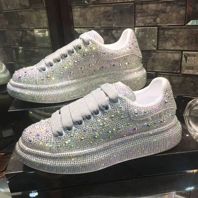 Valenzora | Luxury sports shoes with crystals