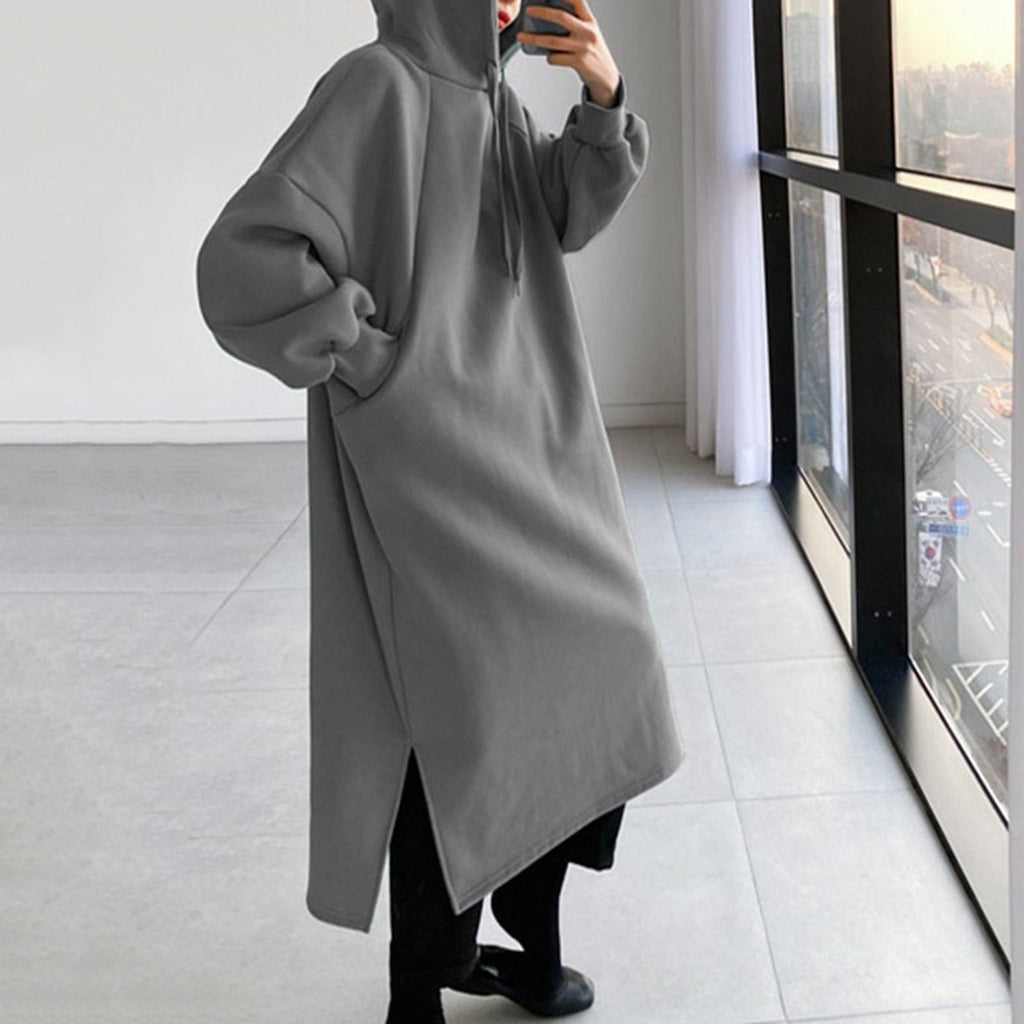 Casual long-sleeved hoodie