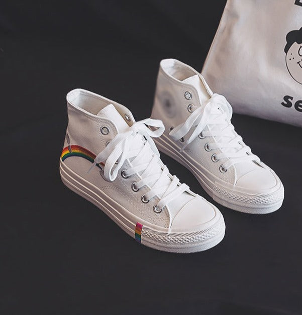 Valenzora | Proudly Yours high-top sneakers