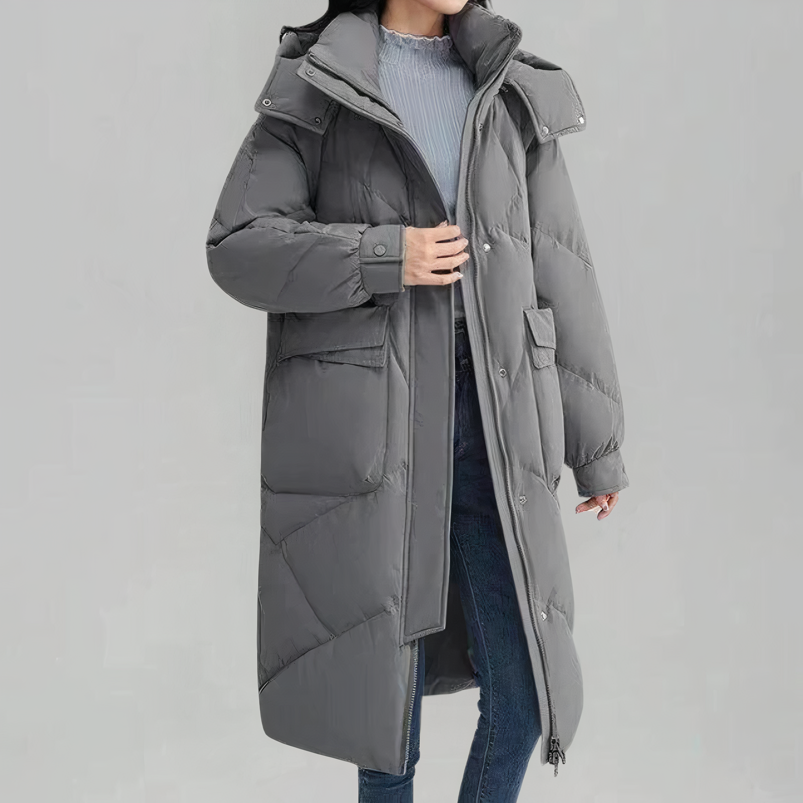 Valenzora - Long down jacket