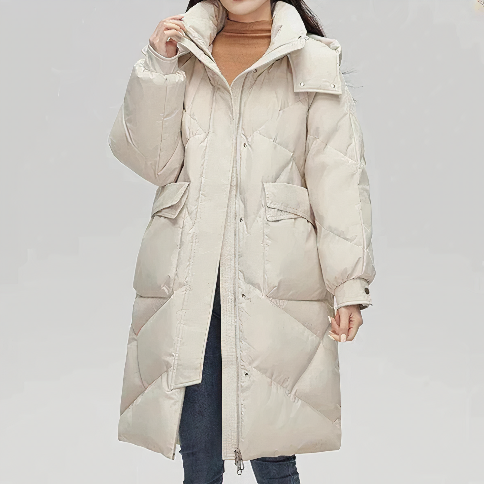 Valenzora - Long down jacket