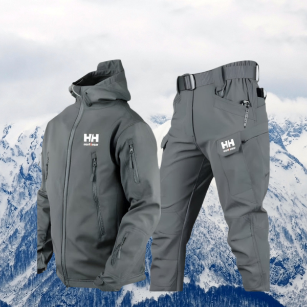 Valenzora | Warmer Jacken- und Hosen-Set mit Reißverschluss und Taschen