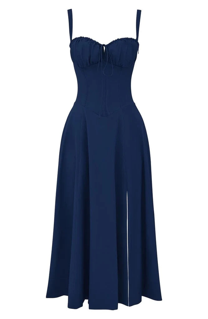Florales Korsagenkleid