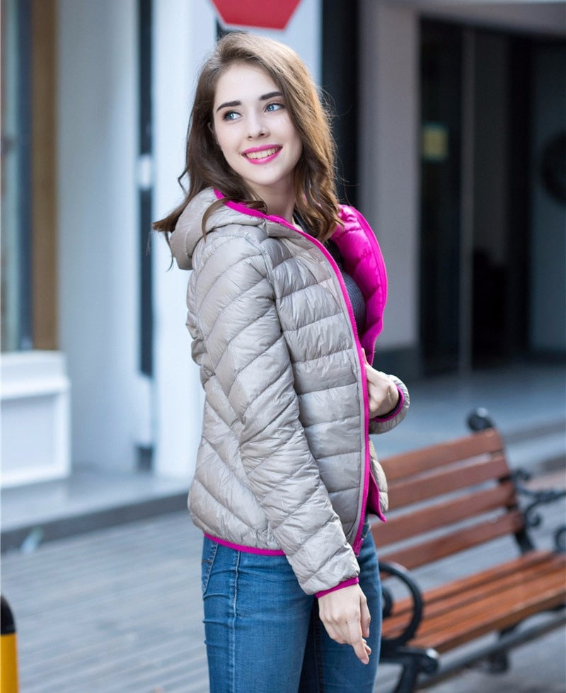 Valenzora | Reversible Ultra Lightweight Down Jacket