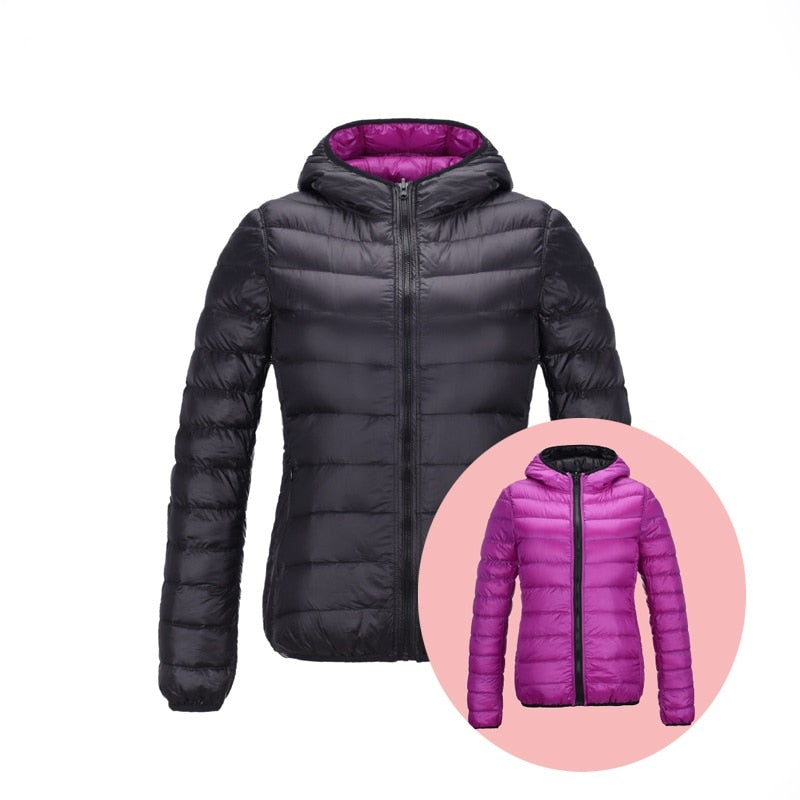 Valenzora | Reversible Ultra Lightweight Down Jacket