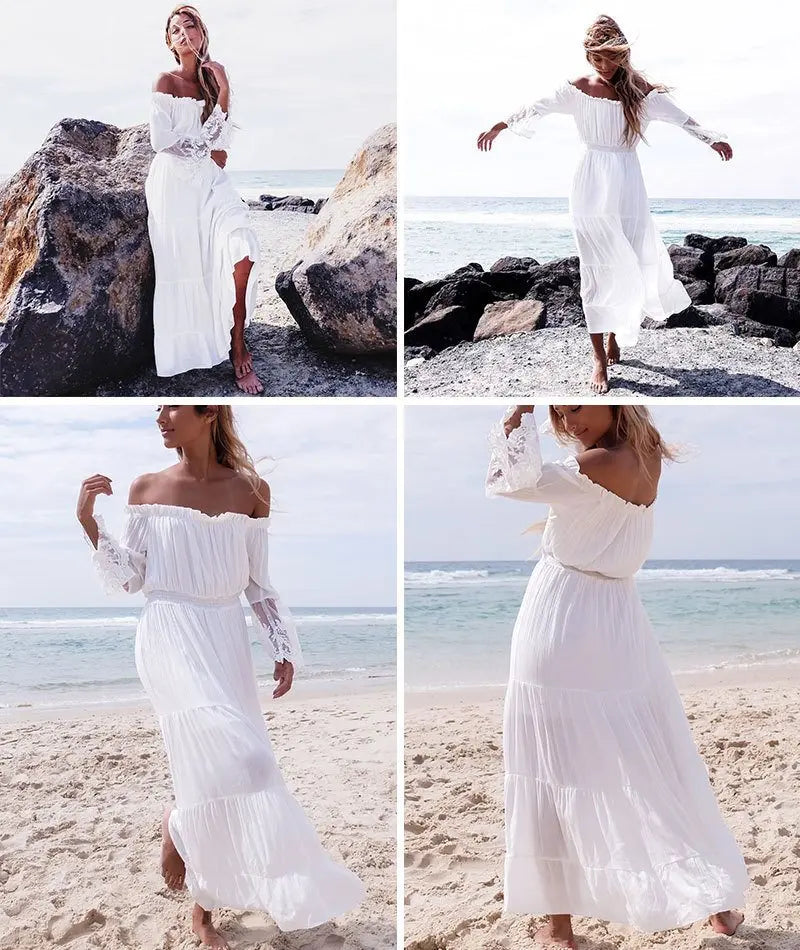 Elaina™ - Dresses made of embroidered lace