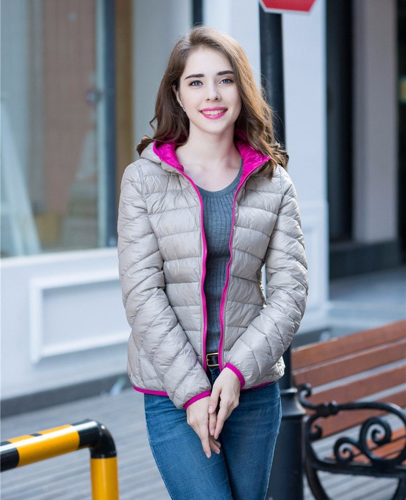 Valenzora | Reversible Ultra Lightweight Down Jacket